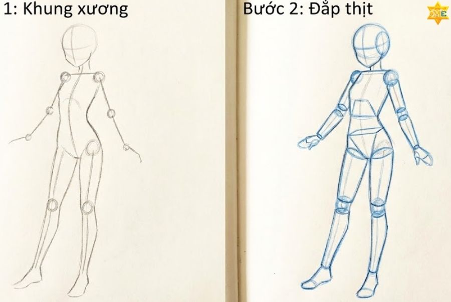 Các kiểu tạo dáng anime nữ phổ biến nhất