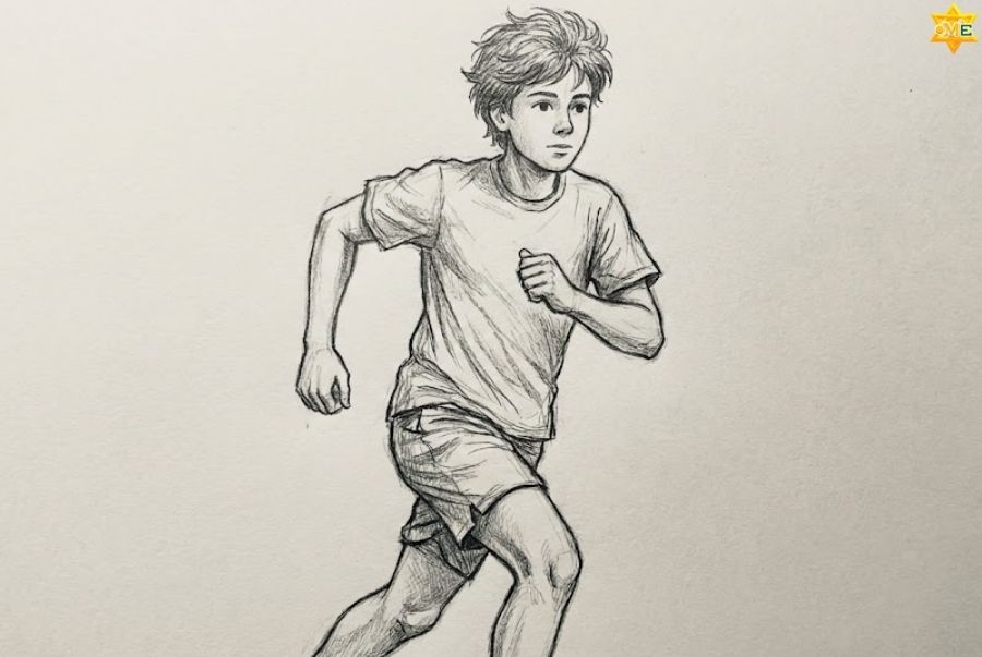 vẽ dáng người đơn giản lớp 8