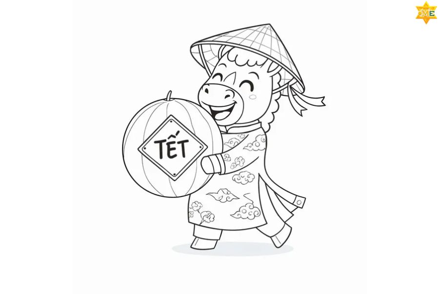 Bộ sưu tập 30+ Mẫu vẽ tranh Tết đơn giản dễ vẽ nhất 2026