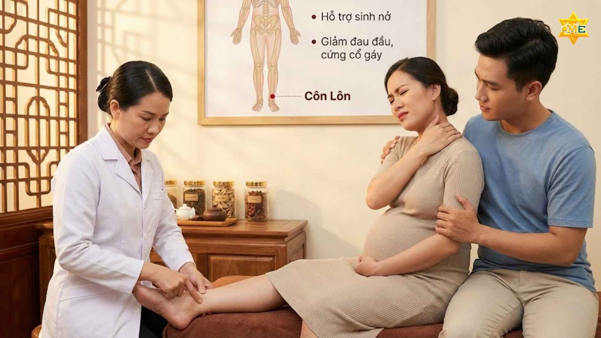 Cách xác định huyệt Côn Lôn chuẩn xác