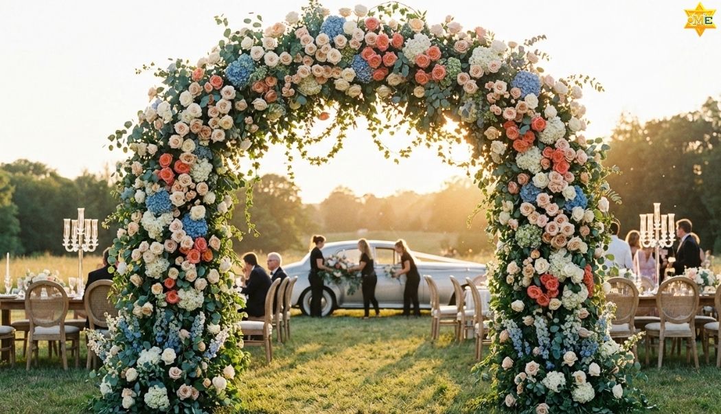 khoá học cắm hoa sự kiện