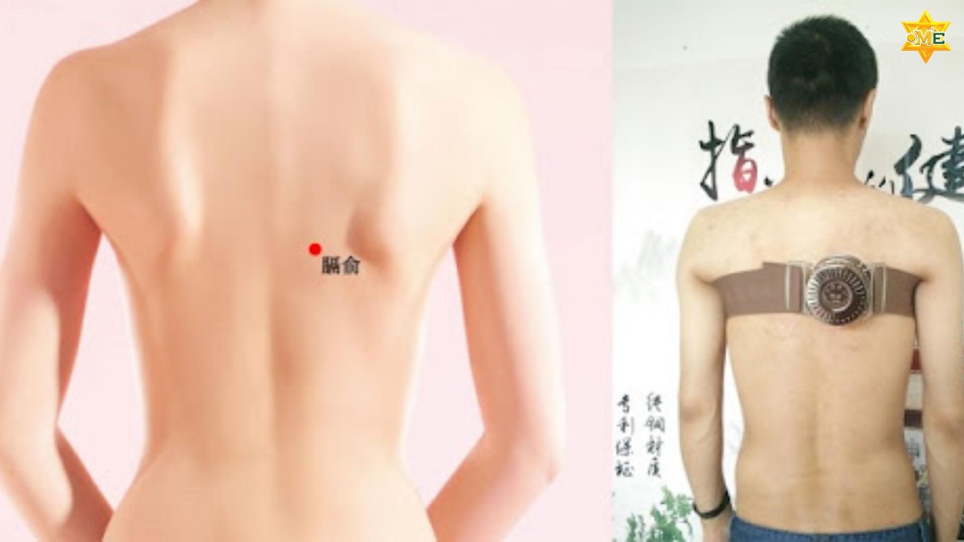 cách xác định huyệt Cách Du chuẩn