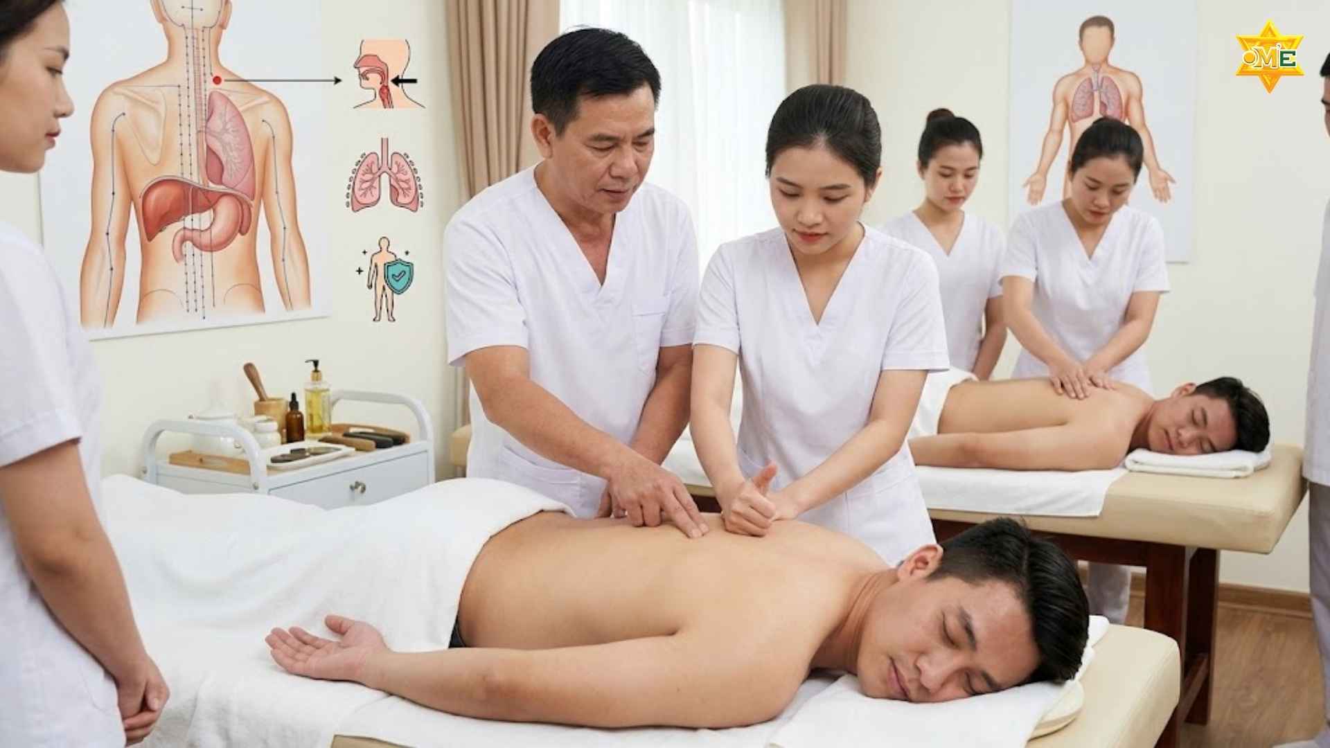 cách xác định huyệt Cách Du chuẩn