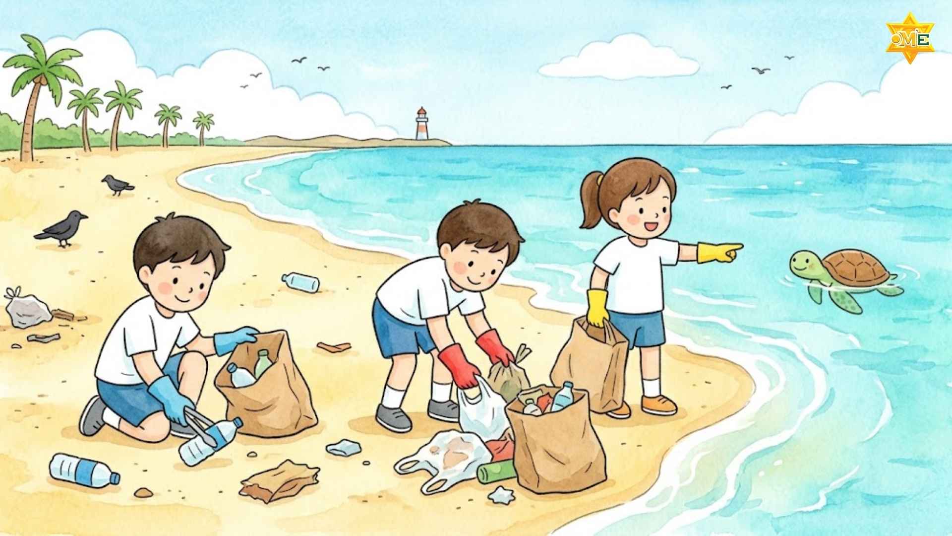 10 mẫu vẽ tranh bảo vệ môi trường xanh sạch đẹp cực đơn giản