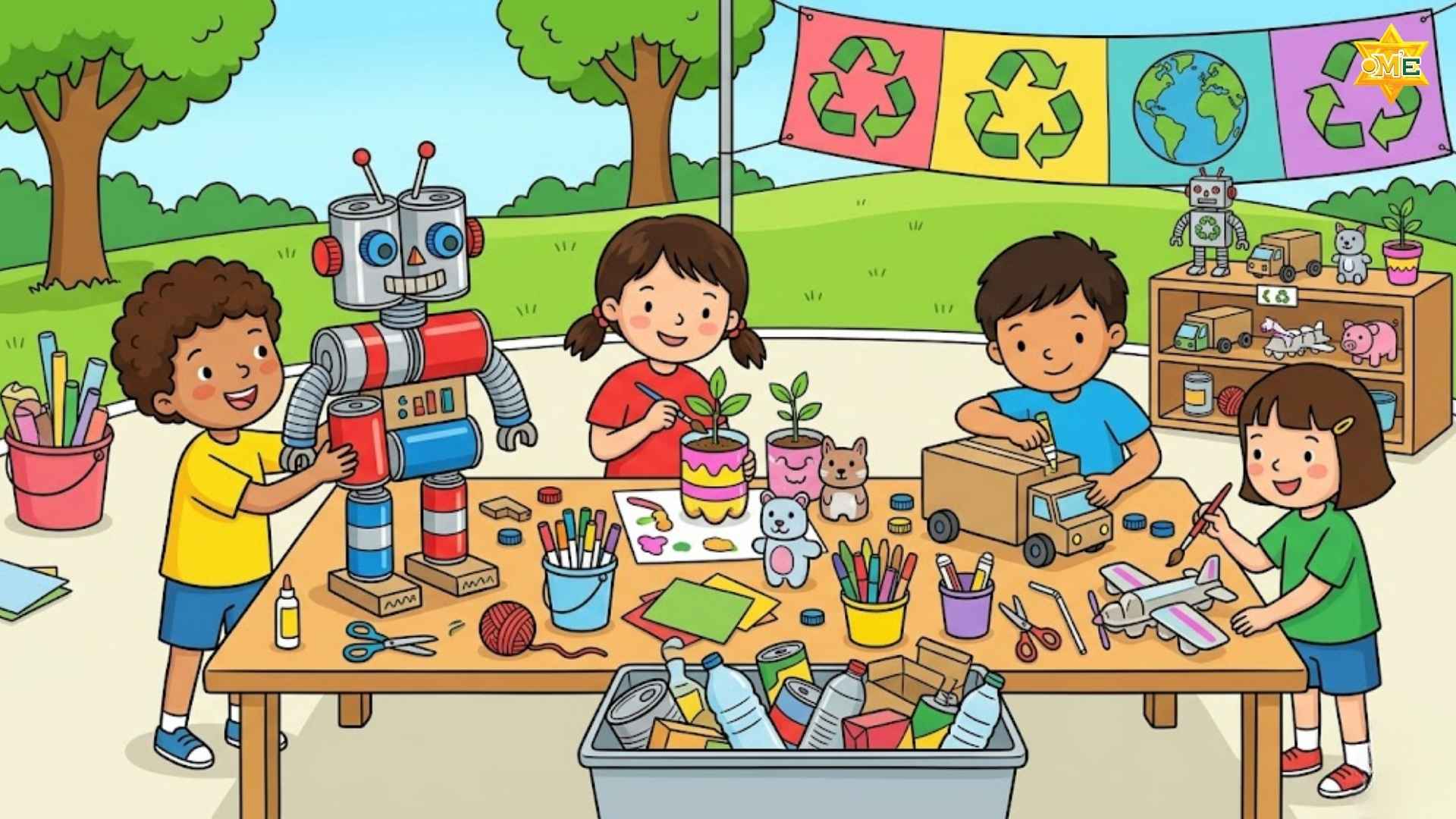 10 mẫu vẽ tranh bảo vệ môi trường xanh sạch đẹp cực đơn giản