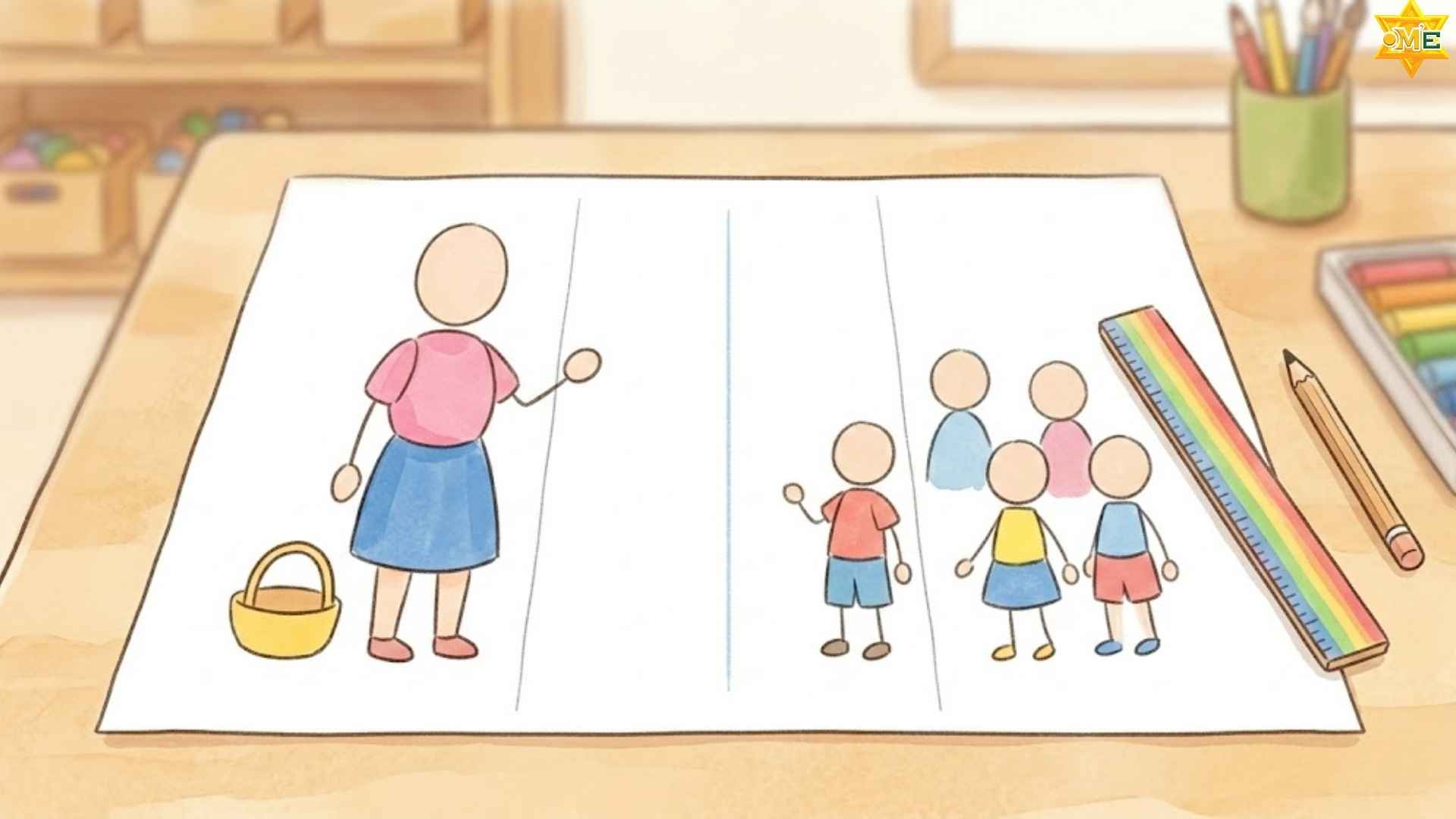 cách vẽ tranh ngày 8 tháng 3 tặng cô giáo đơn giản