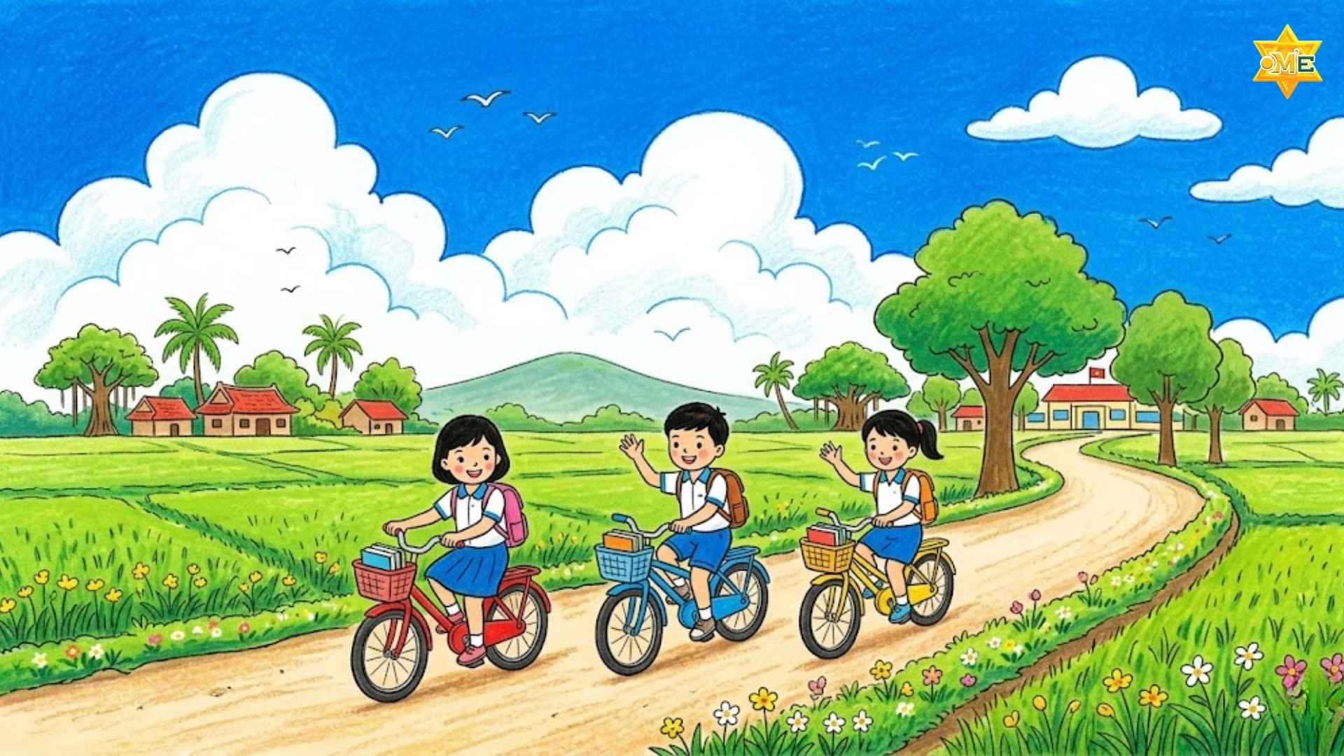 10 mẫu vẽ tranh bảo vệ môi trường xanh sạch đẹp cực đơn giản