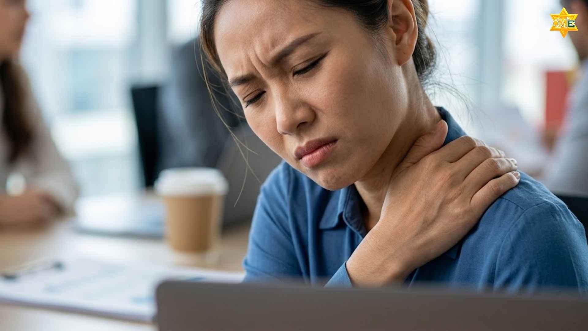 trị đau mỏi vai gáy của dân văn phòng