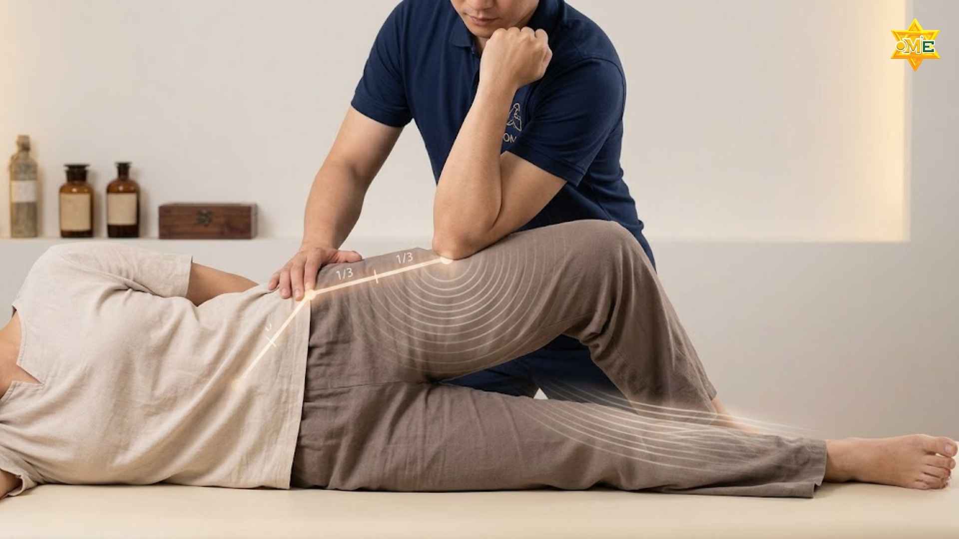 Cách xác định huyệt Hoàn Khiêu thuộc kinh nào