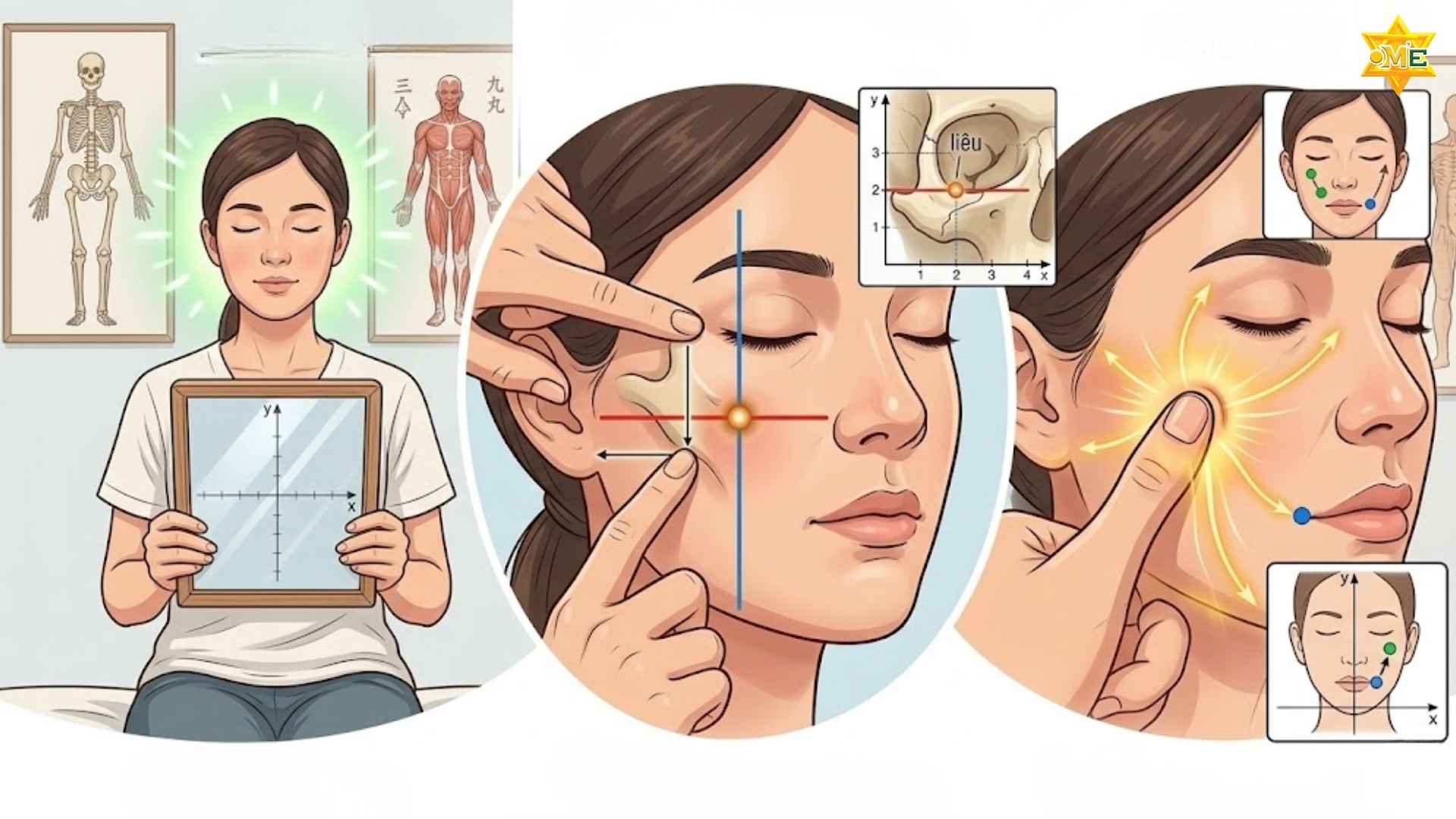 cách xác định huyệt Quyền Liêu