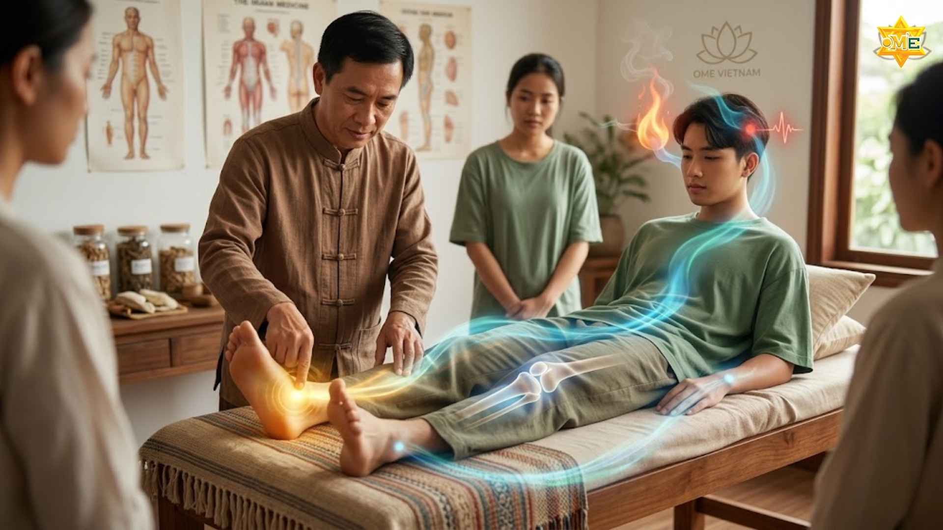 cách xác định huyệt Dũng Tuyền 