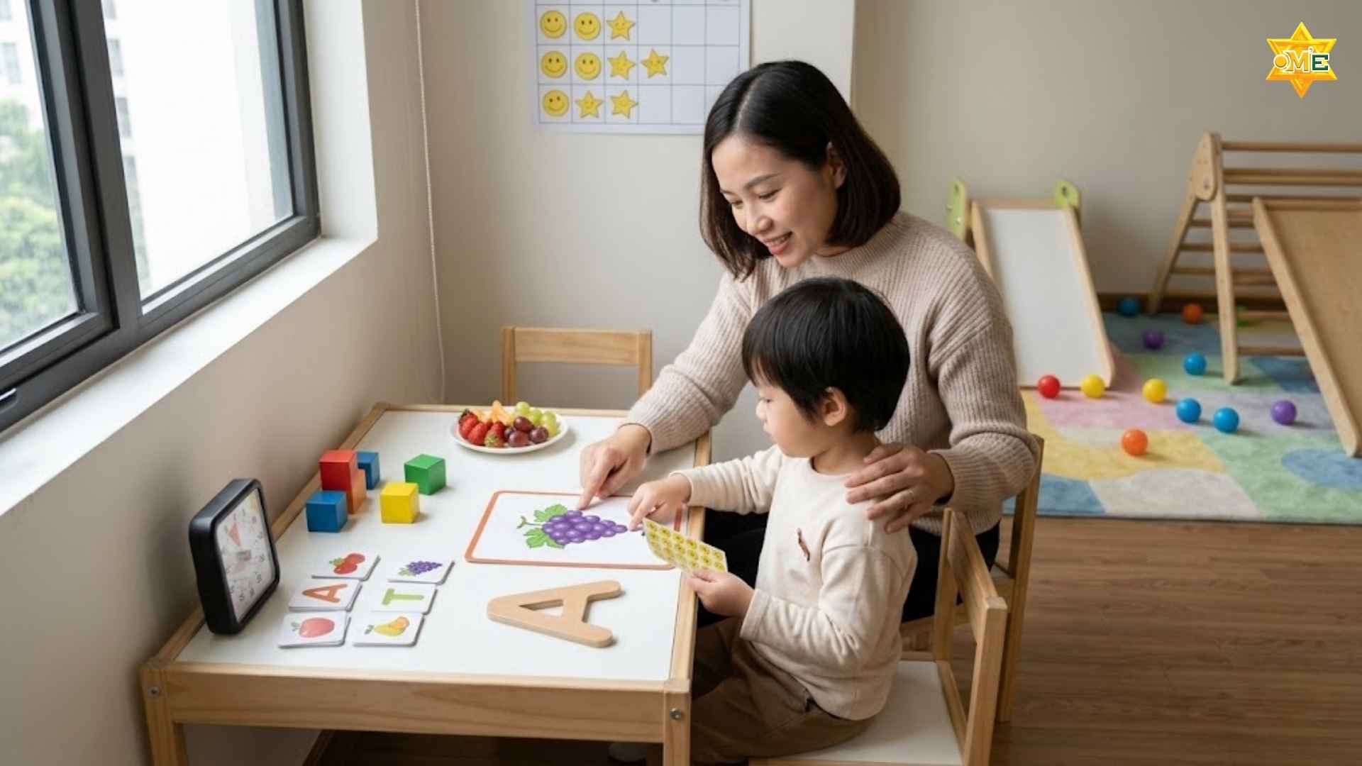 Cách dạy trẻ tự kỷ học chữ tại nhà hiệu quả