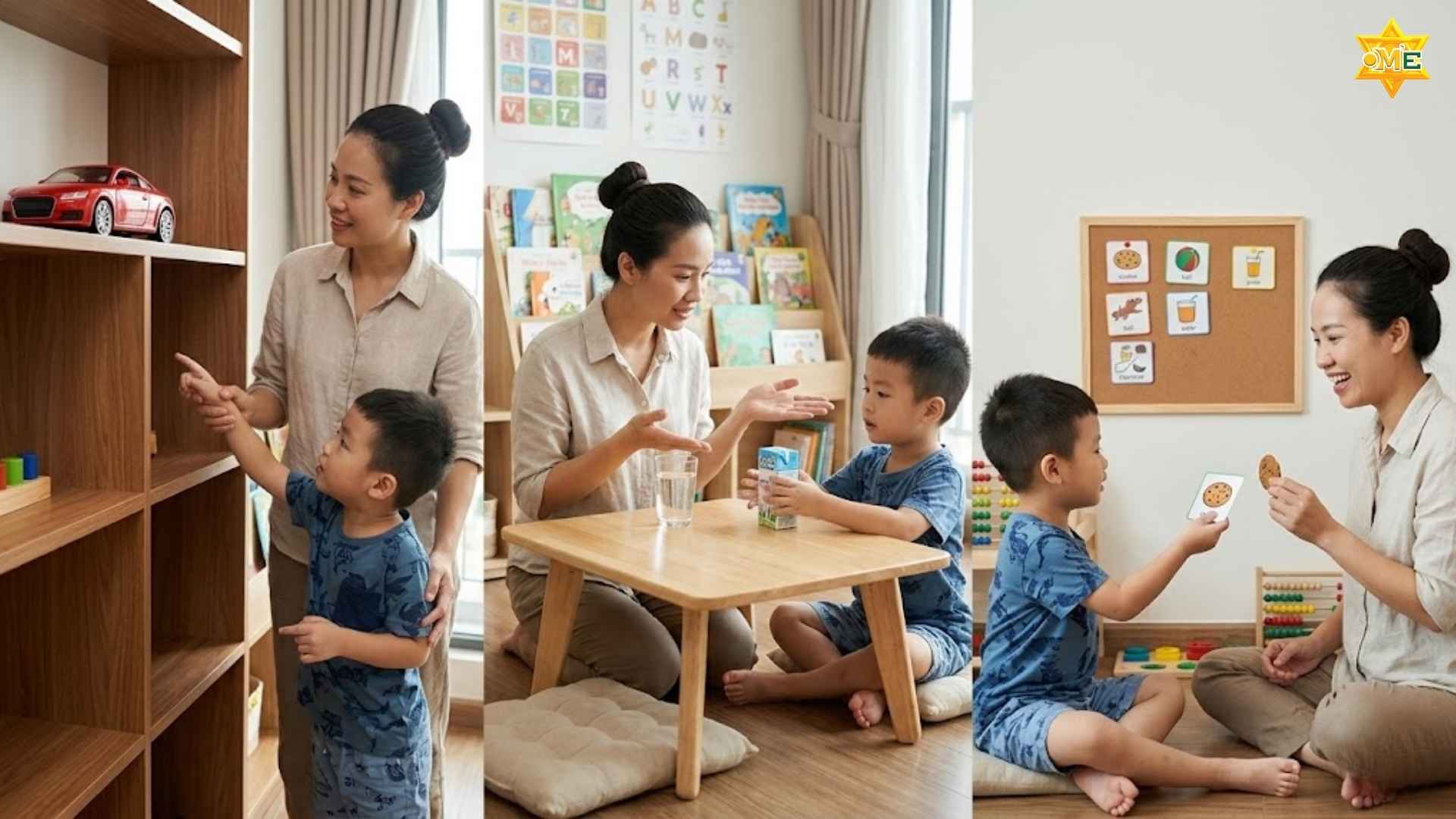 Kỹ thuật dạy trẻ tự kỷ giao tiếp bằng mắt