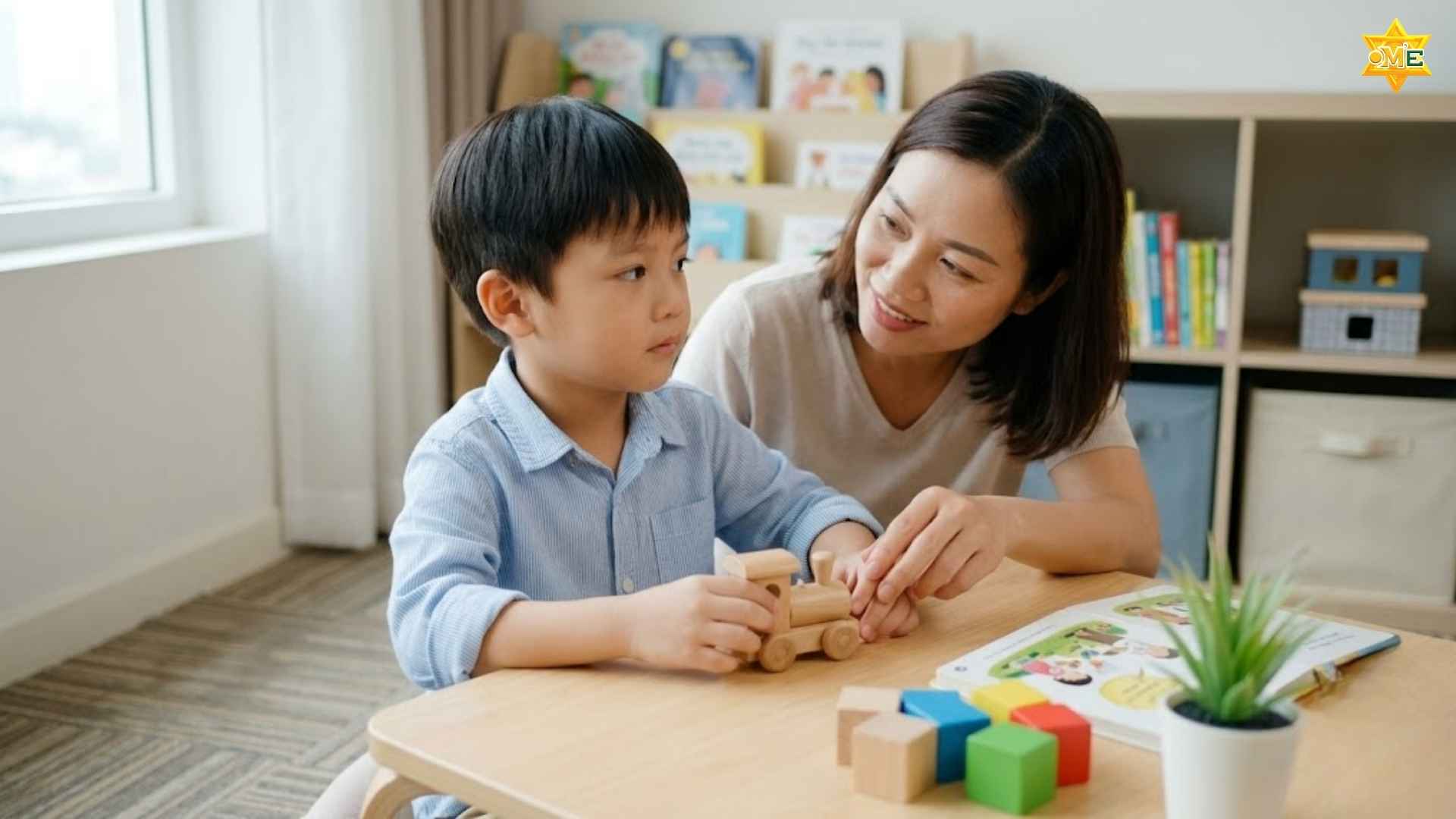 Kỹ thuật dạy trẻ tự kỷ giao tiếp bằng mắt