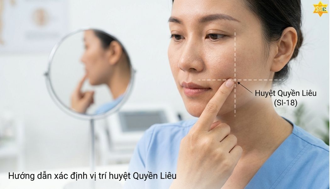 Huyệt Quyền Liêu nằm ở đâu