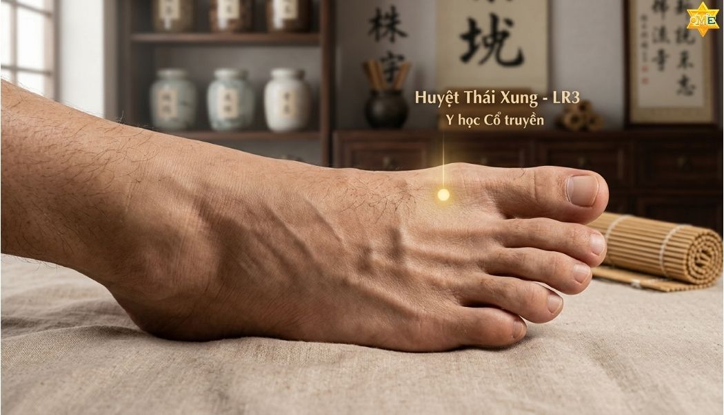 Công Dụng Của Huyệt Thái Xung