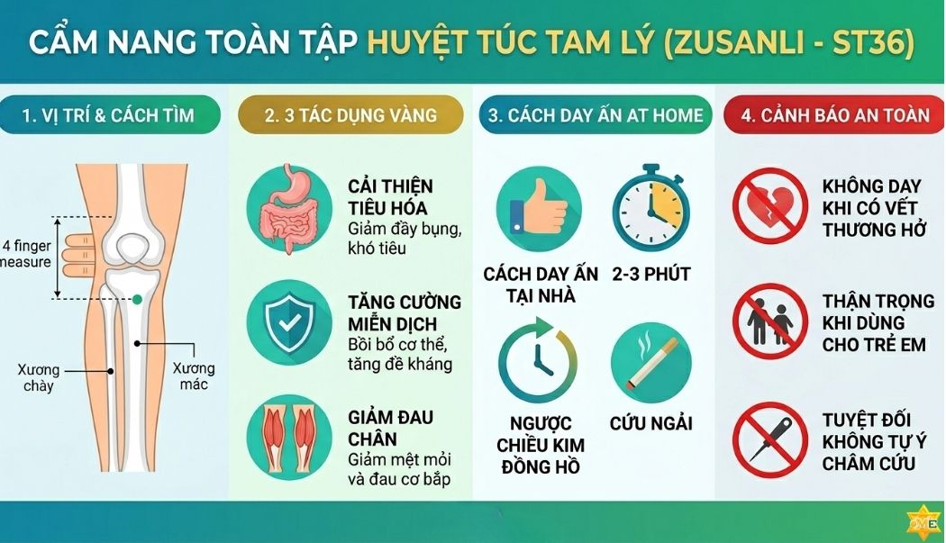Huyệt Túc Tam Lý