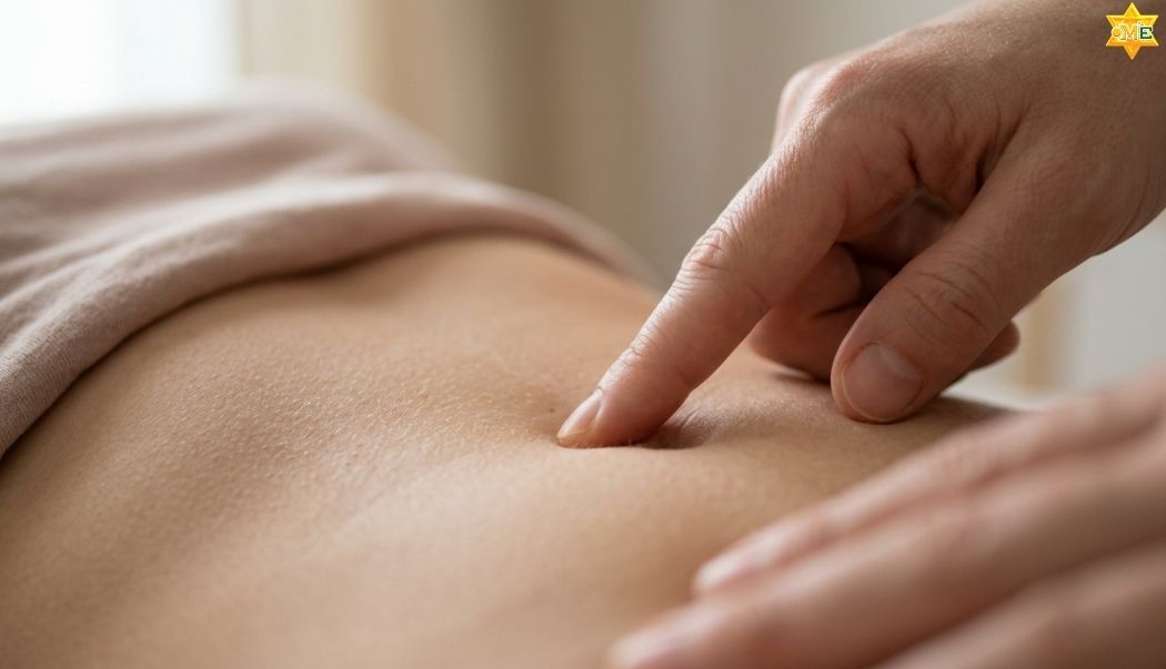 Cách xoa bóp, day ấn huyệt Quy Lai an toàn hiệu quả