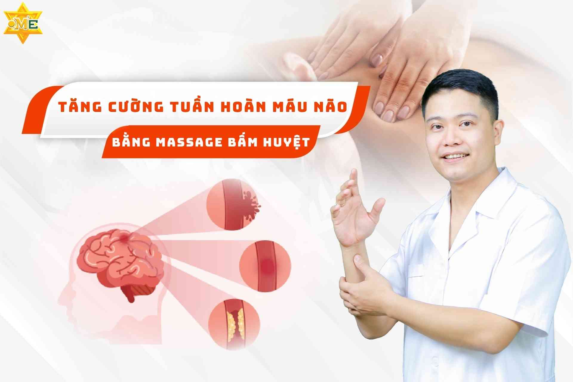 Tăng cường tuần hoàn máu não bằng xoa bóp bấm huyệt
