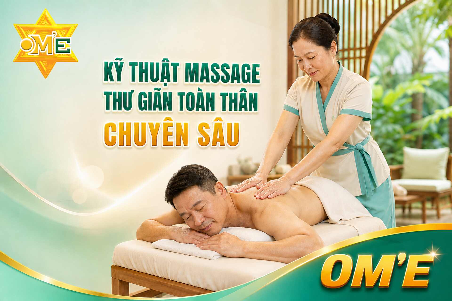Kỹ thuật massage thư giãn toàn thân chuyên sâu